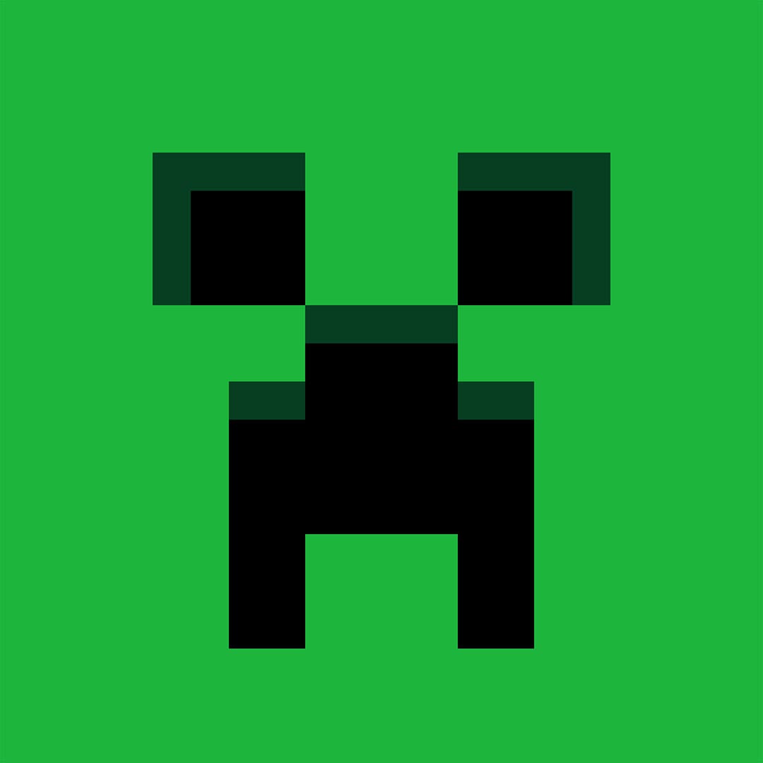 Minecraft Creeper face
